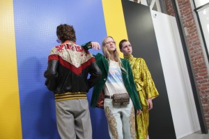 Backstage at Gucci RTW Spring 2018