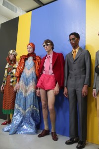 Backstage at Gucci RTW Spring 2018