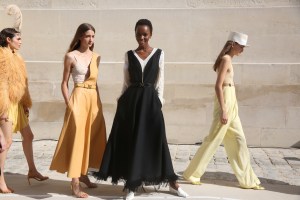 Backstage at Nina Ricci RTW Spring 2018