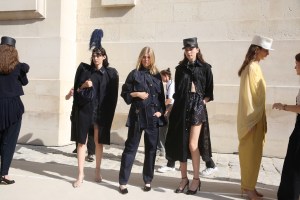 Backstage at Nina Ricci RTW Spring 2018