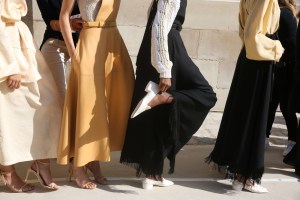 Backstage at Nina Ricci RTW Spring 2018