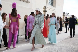 Backstage at Nina Ricci RTW Spring 2018