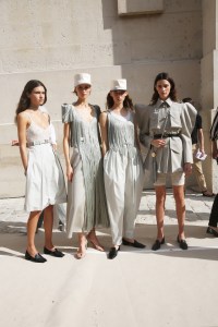 Backstage at Nina Ricci RTW Spring 2018