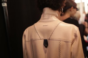 Backstage at Off-White RTW Spring 2018