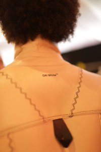 Backstage at Off-White RTW Spring 2018