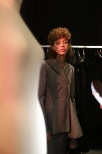 Backstage at Off-White RTW Spring 2018