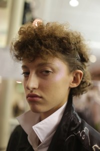 Backstage at Off-White RTW Spring 2018