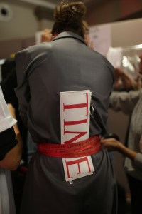 Backstage at Off-White RTW Spring 2018