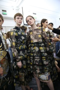 Backstage at Rochas RTW Spring 2018
