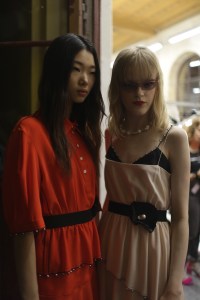 Backstage at Sonia Rykiel RTW Spring 2018