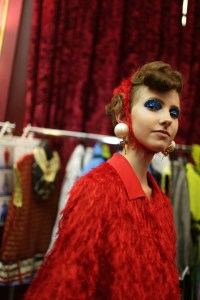 Backstage at Undercover RTW Spring 2018
