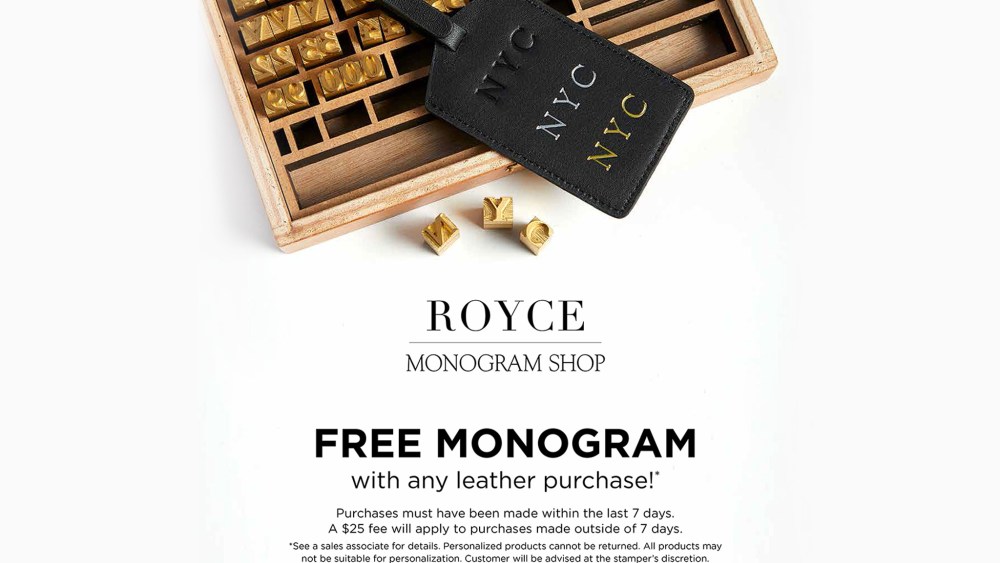 Bloomingdale's monogram