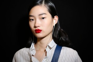 Backstage at Blumarine RTW Spring 2018
