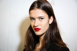 Backstage at Blumarine RTW Spring 2018