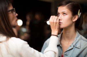 Backstage at Brock Collection RTW Spring 2018
