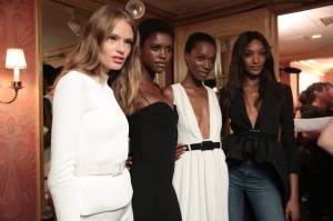 Backstage at Brandon Maxwell RTW Spring 2018
