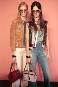 Backstage at Coach 1941 RTW Spring 2018