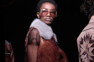Backstage at Coach 1941 RTW Spring 2018