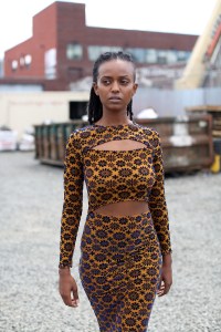 Backstage at Eckhaus Latta RTW Spring 2018