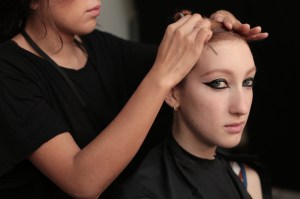 Backstage at Marc Jacobs RTW Spring 2018