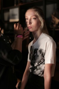 Backstage at Monse RTW Spring 2018