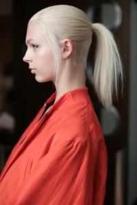 Backstage at Monse RTW Spring 2018