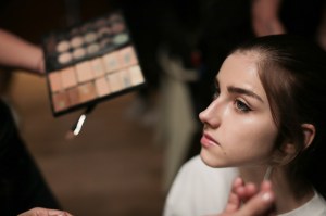 Backstage at Monse RTW Spring 2018