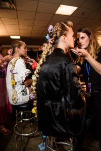 Backstage at Philipp Plein RTW Spring 2018