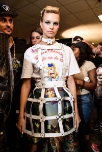 Backstage at Philipp Plein RTW Spring 2018