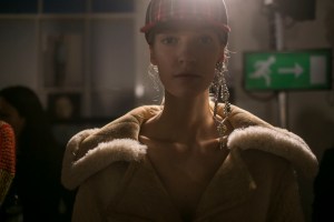 Backstage at Burberry RTW Spring 2018
