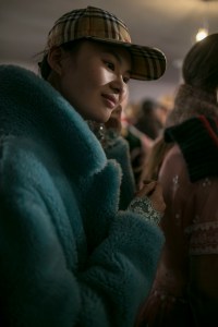 Backstage at Burberry RTW Spring 2018