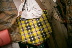 Backstage at Burberry RTW Spring 2018