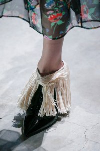 Details at Christopher Kane RTW Spring 2018