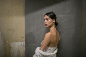 Backstage at Christopher Kane RTW Spring 2018