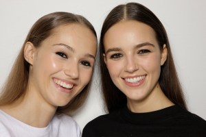 Backstage at Carolina Herrera RTW Spring 2018