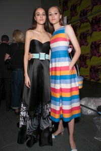 Backstage at Carolina Herrera RTW Spring 2018
