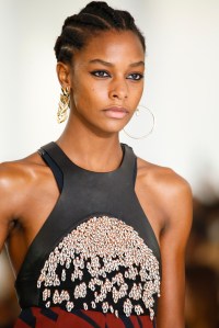 Details at Roberto Cavalli RTW Spring 2018