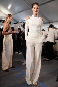 Backstage at Roberto Cavalli RTW Spring 2018
