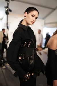 Backstage at Roberto Cavalli RTW Spring 2018
