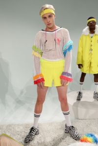 Model, Adam Dalton BlakeCFDA and LIFEWTR presentation, Spring Summer 2018, New York Fashion Week, USA - 07 Sep 2017