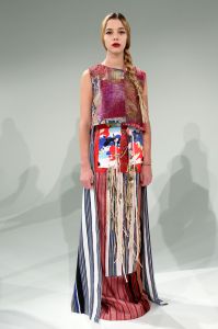 Model, Ghazaleh KhalifehCFDA and LIFEWTR presentation, Spring Summer 2018, New York Fashion Week, USA - 07 Sep 2017