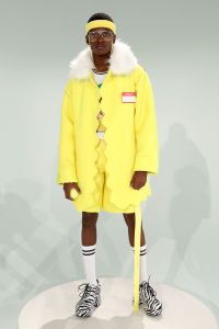 Model, Adam Dalton BlakeCFDA and LIFEWTR presentation, Spring Summer 2018, New York Fashion Week, USA - 07 Sep 2017