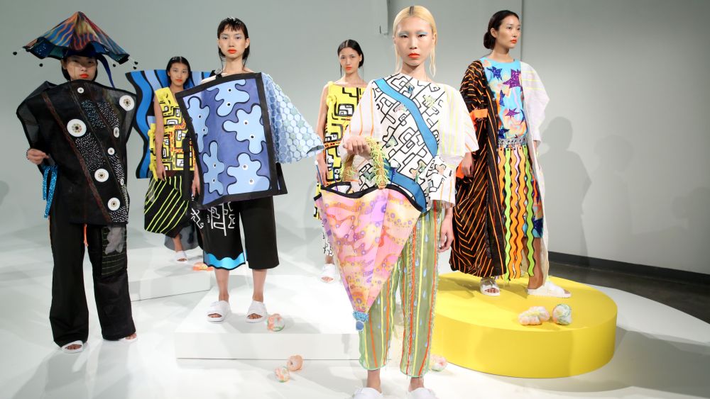 Models, Tiffany HuangCFDA and LIFEWTR presentation, Spring Summer 2018, New York Fashion Week, USA - 07 Sep 2017