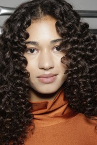 Model, backstage beautyChromat show, Backstage, Spring Summer 2018, New York Fashion Week, USA - 08 Sep 2017