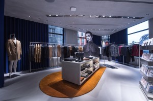 The new Calvin Klein store in Dusseldorf.