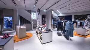 The new Calvin Klein store in Dusseldorf.