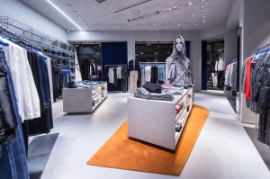 The new Calvin Klein store in Dusseldorf.