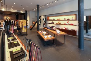 The Coach store in SoHo.