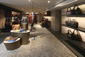 The Coach store in SoHo.