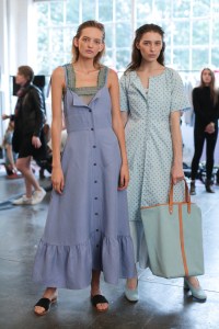 Backstage at Creatures of Comfort RTW Spring 2018